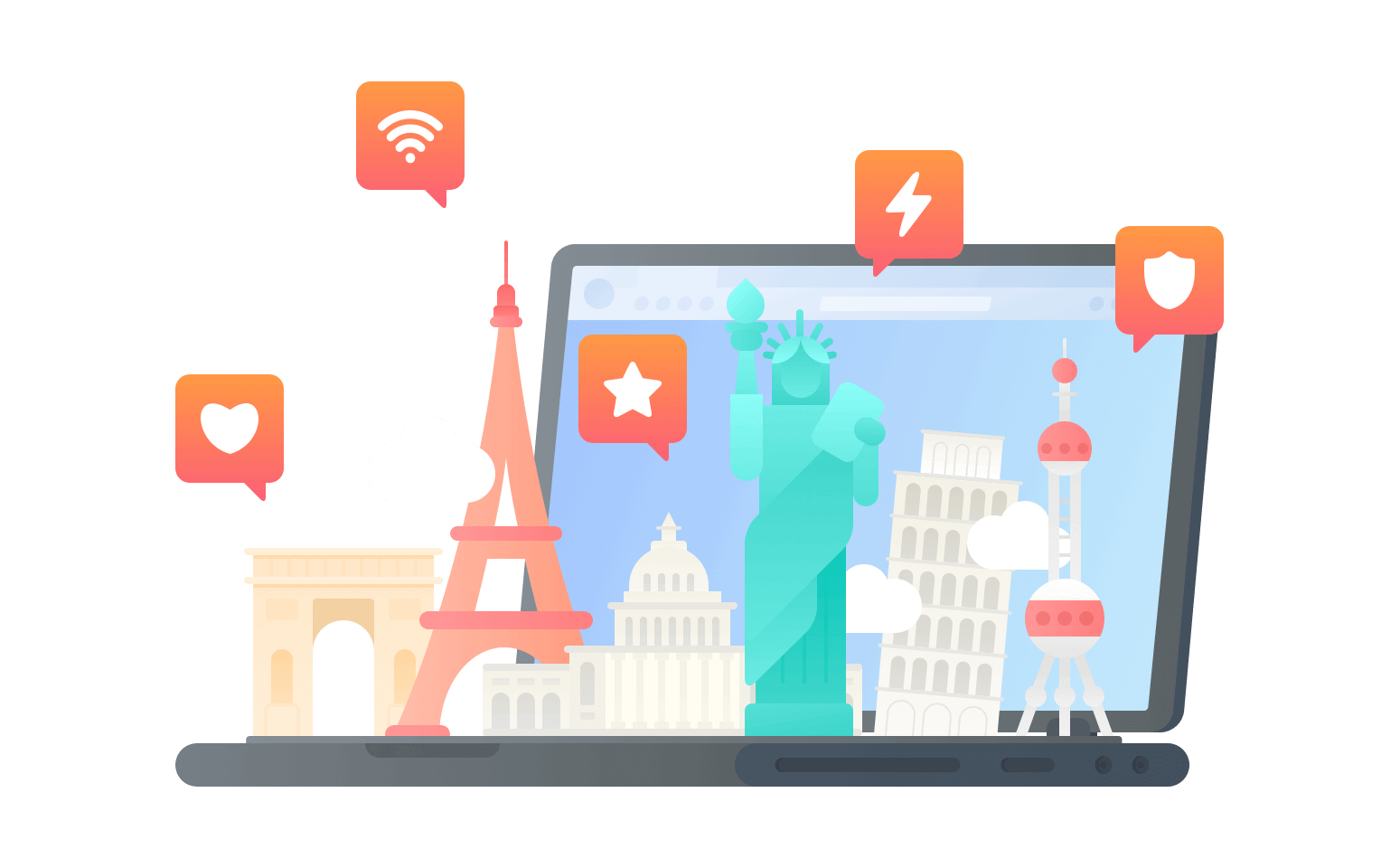 在刚果连接到中国的代理 - 海龟VPN
